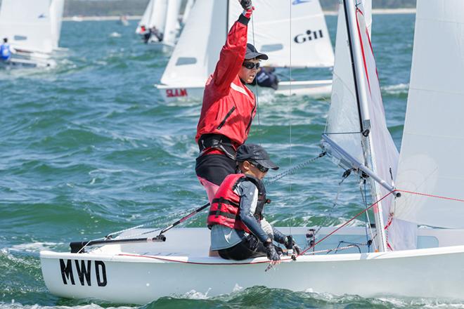 Flying 11 winners Daniel Heyworth and Sascha Heyworth with MWD © Robin Evans